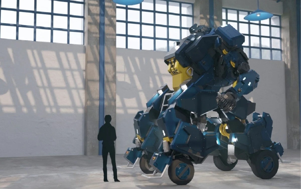 A giant million-dollar toy: Transformers come to real life!