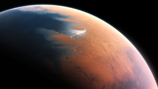 Enchanting sight Blue sunset recorded on Mars!