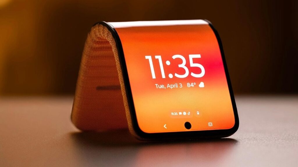 It left their mouths open A watch-shaped phone from Motorola!