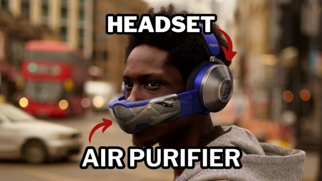 Where were you during coronavirus? These Dyson headphones clean the air!