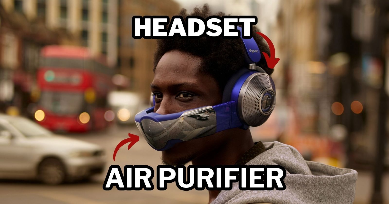 Where were you during coronavirus? These Dyson headphones clean the air!