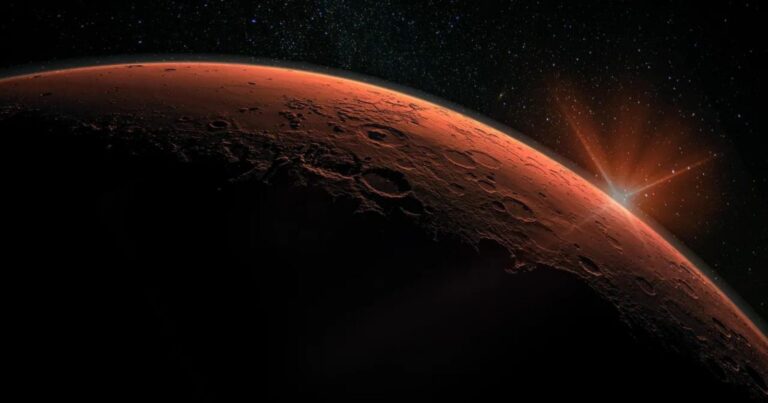 NASA shared a disturbing image from the surface of Mars!