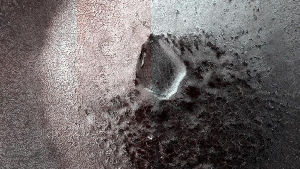 NASA shared a disturbing image from the surface of Mars!