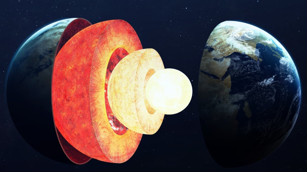 Earth's core is leaking