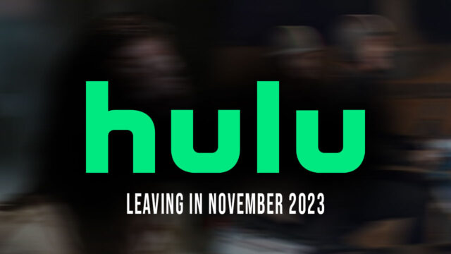 Hulu November 2023 leaving list