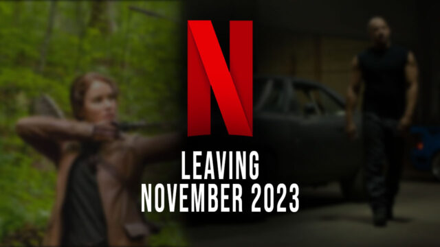 What's leaving Netflix in November 2023