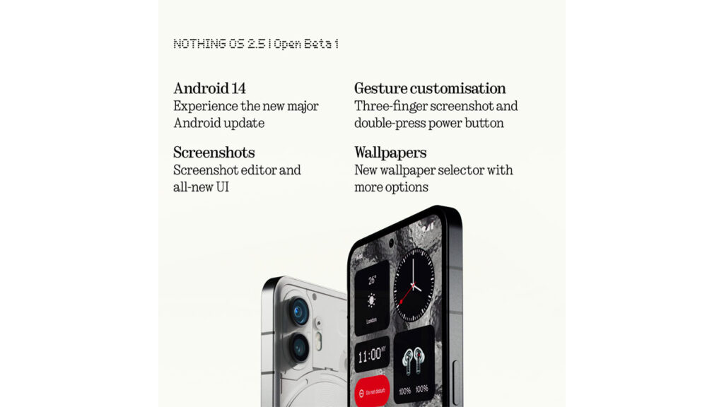 Nothing releases Phone (2) Nothing OS 2.5 Open Beta 1 - ShiftDelete.Net ...
