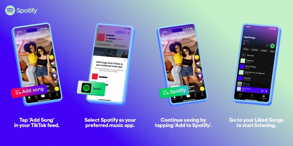 No more hassle of searching for music! Spotify support coming to TikTok