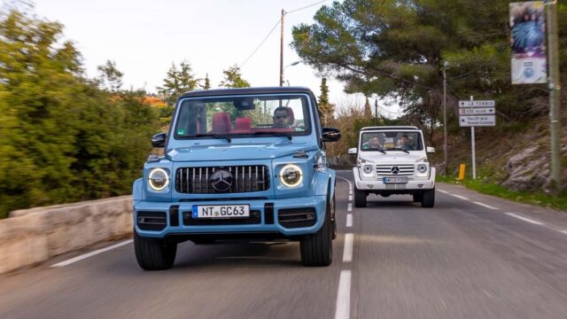 The one who sees is looking again! G63 AMG Cabriolet, of which only 20 units will be produced