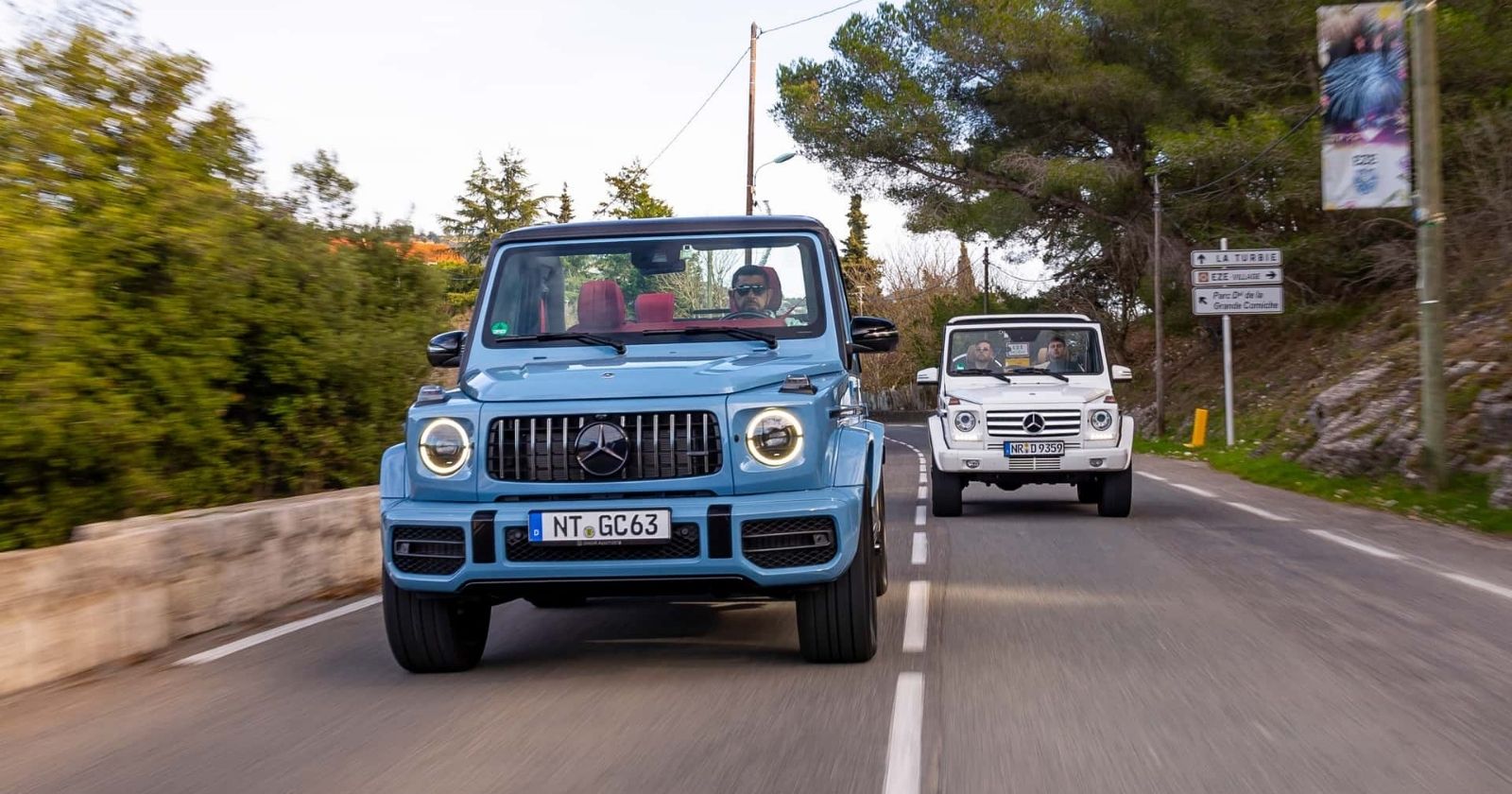 The one who sees is looking again! G63 AMG Cabriolet, of which only 20 units will be produced