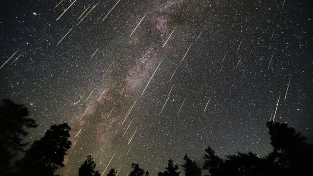 Geminid meteor shower