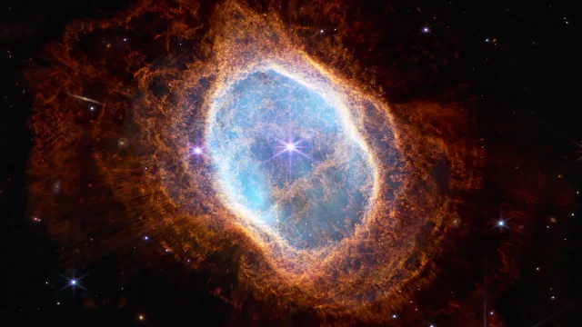 Image of an exploded star from James Webb!
