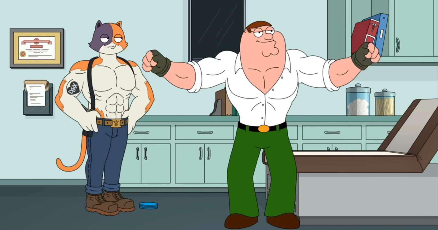 Why is Family Guy's Peter Griffin muscular in Fortnite?