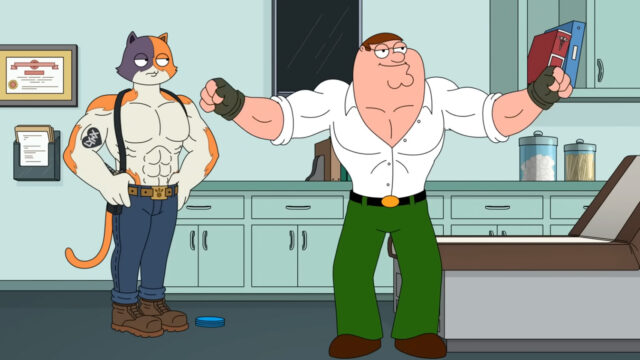 Why is Family Guy main character Peter Griffin muscular in Fortnite?