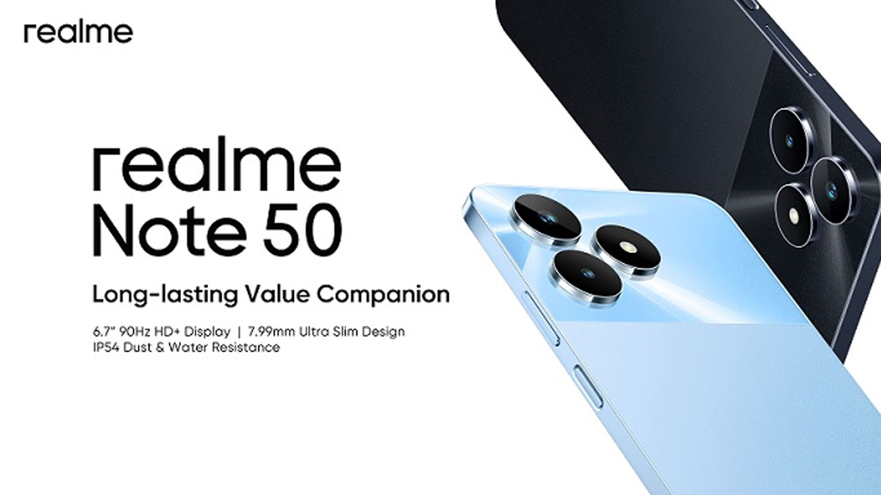 Realme Note 50 specs