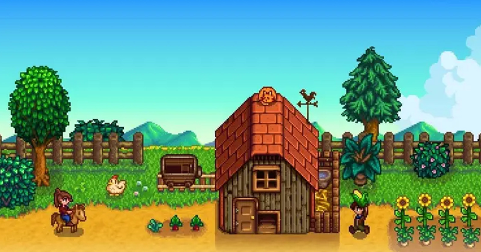 Stardew valley дождь