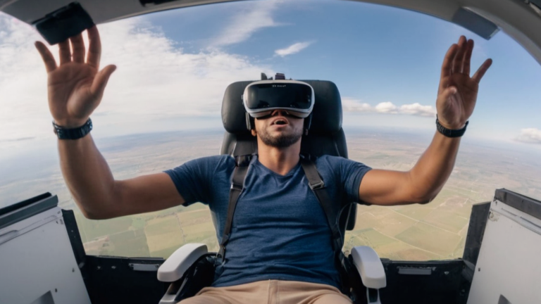 apple vision pro flight
