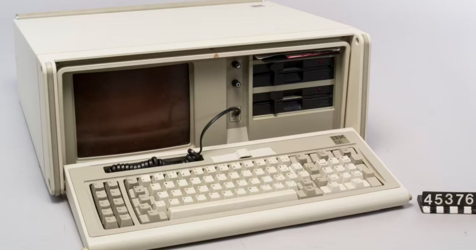 What did laptops look like 40 years ago? Here is IBM Portable