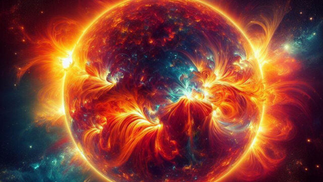 NASA shares terrifying images of solar flare