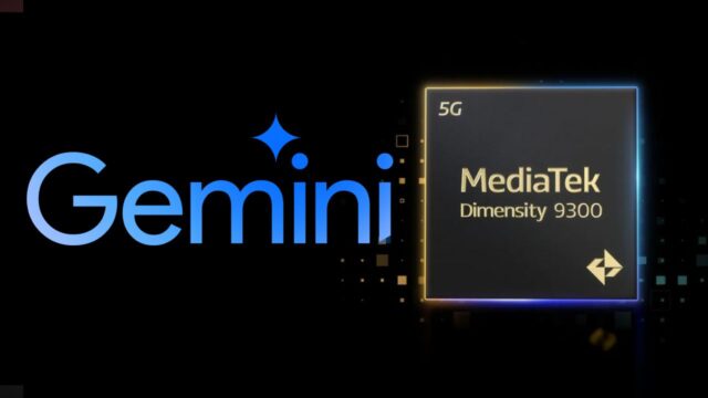 Artificial intelligence is coming to smartphones! The Dimensity 9300 will offer Gemini support.