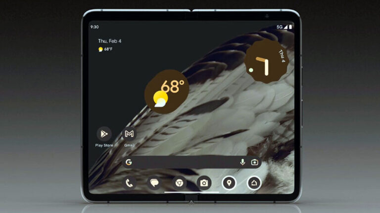 Google Pixel Fold 2 screen