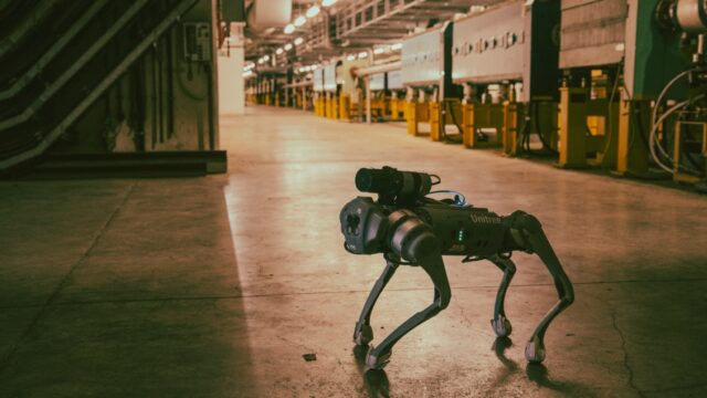 This robot dog sniffs radiation! Even in Chernobyl!