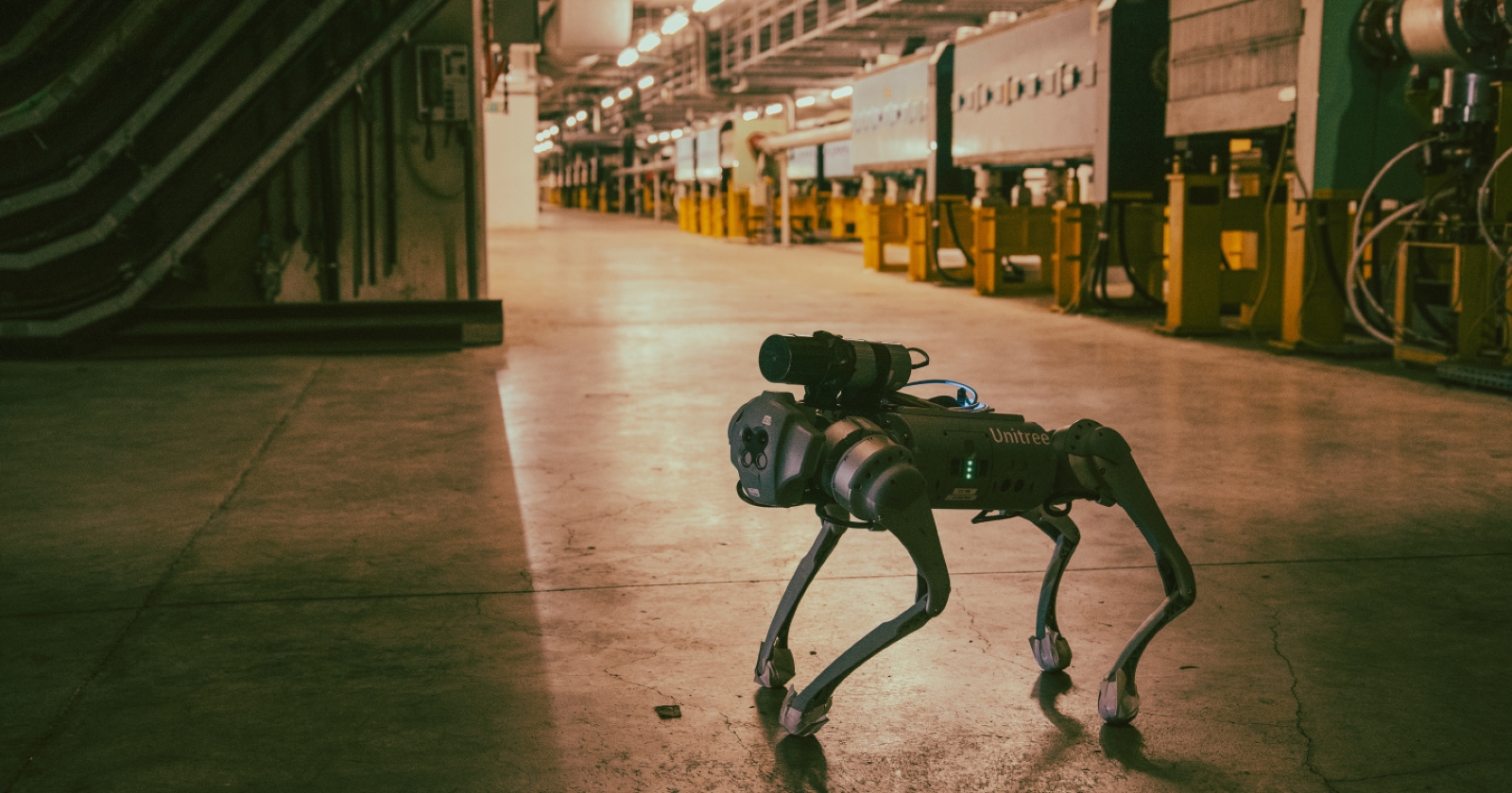 This robot dog sniffs radiation! Even in Chernobyl!