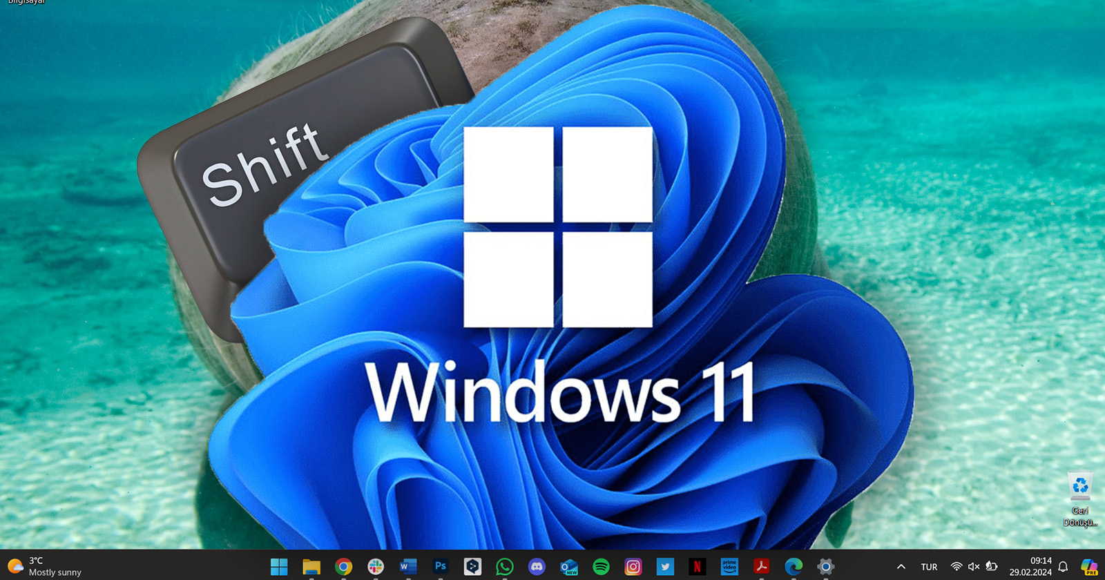 How to turn off Windows 11 sticky keys?