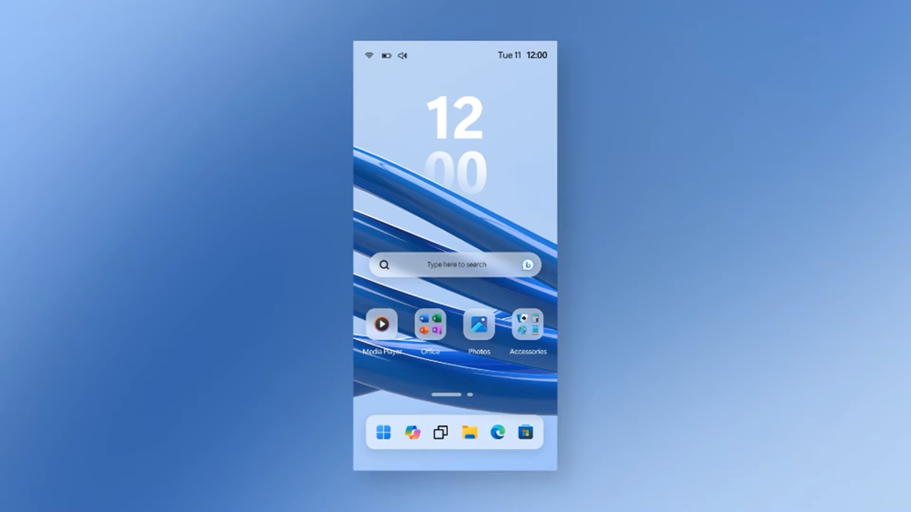 This is what Windows 12 may look like on mobile