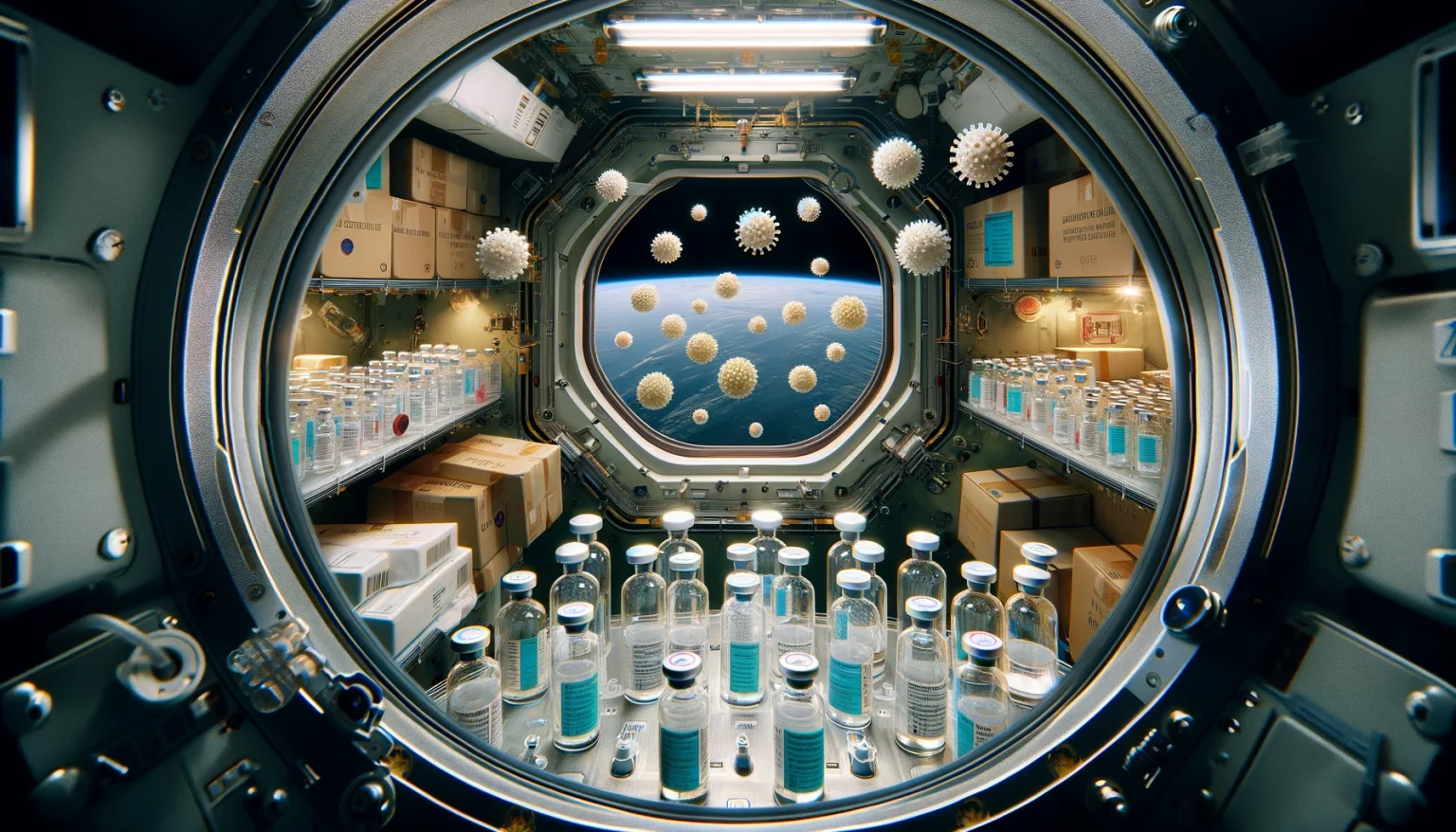 Drugs Manufactured in Space!