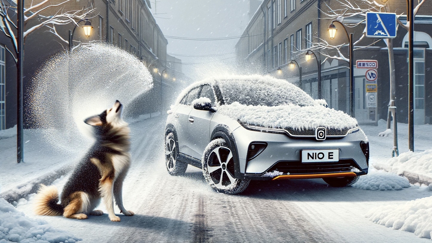 Tesla rival Nio’s ET9 features a dog-inspired snow shaking mechanism!