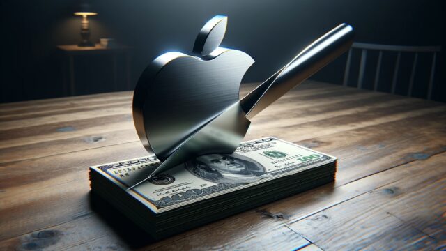 apple plummet sales