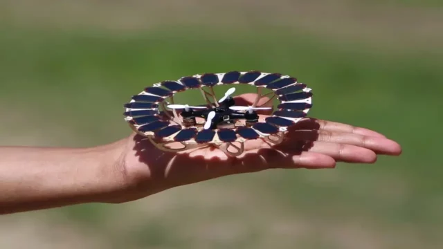 Palm-sized drone designed!