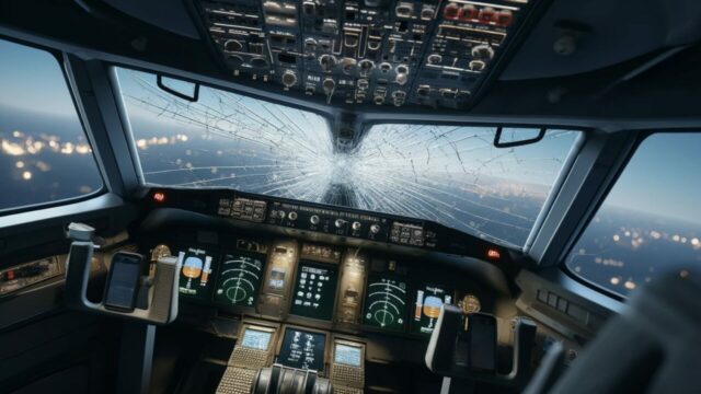 Cockpit window cracked! Turkish Airlines makes emergency landing in Istanbul!