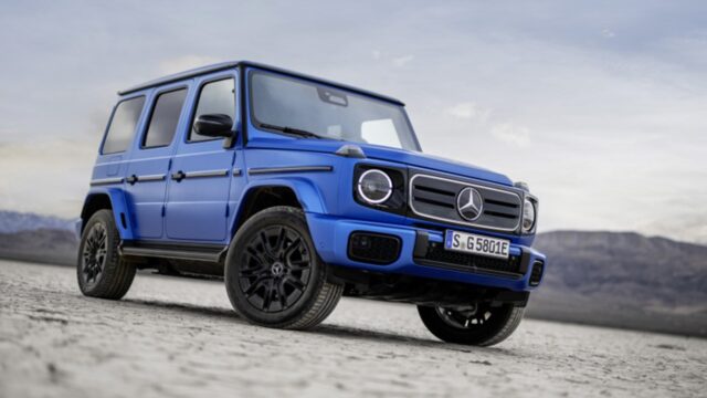 Electric Mercedes-Benz G 580 unveiled