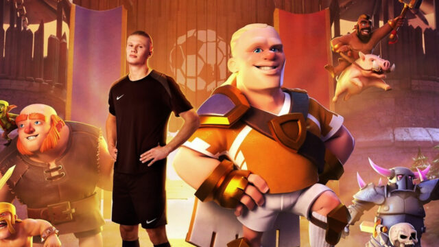 How is this cooperation? World famous soccer player came to Clash of Clans!