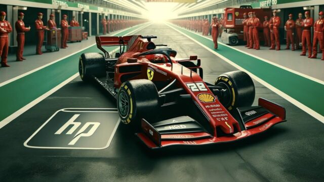 HP to sponsor Formula 1’s most storied team!
