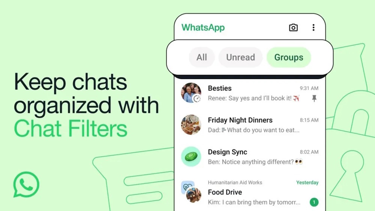 WhatsApp chats officially separated