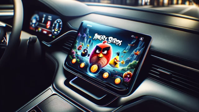 Get Ready to Play Angry Birds in the Drive-Thru! Google Brings Streaming and Gaming Apps to Parked Cars