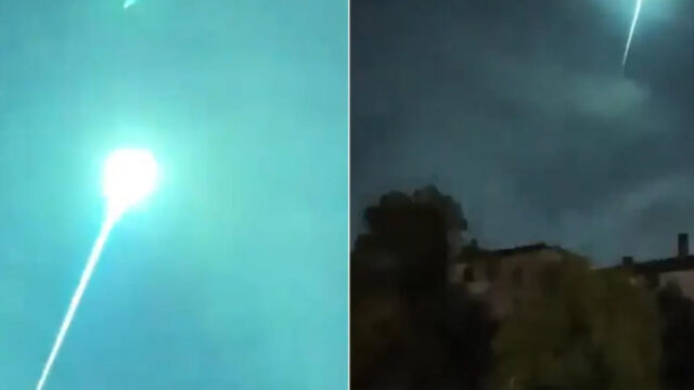 Dazzling Blue Meteor Lights Up the Night Sky Over Spain and Portugal, Leaves Onlookers in Awe