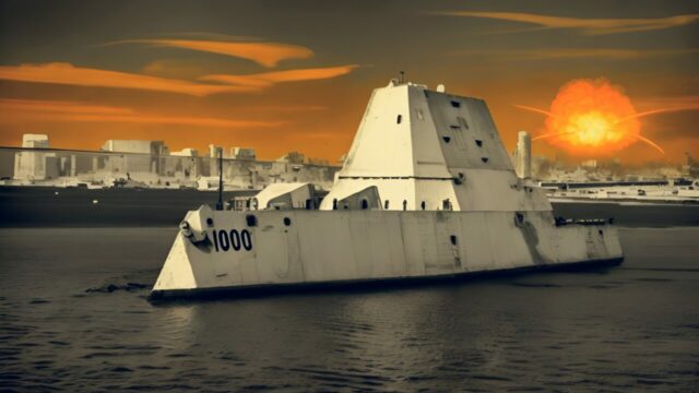 Zumwalt destroyers drain the US Navy treasury