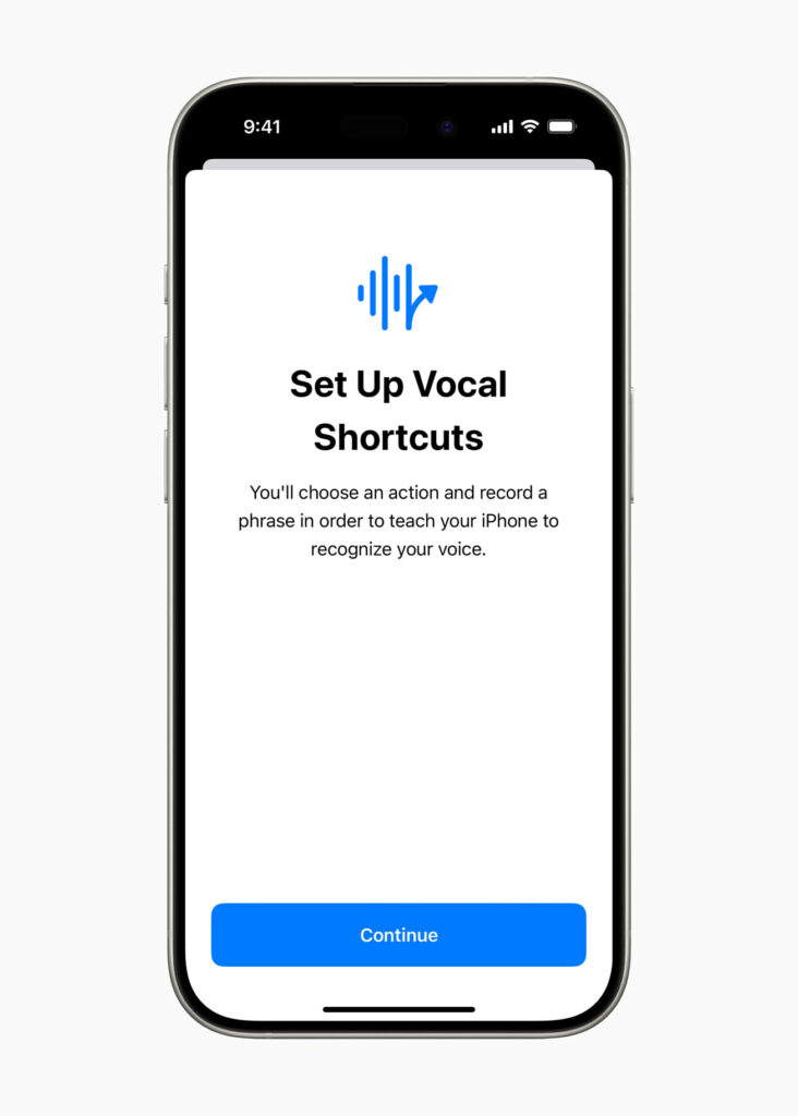 iOS 18 speech communication