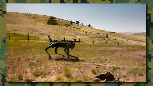 It’s real! Armed robot dogs are entering the army