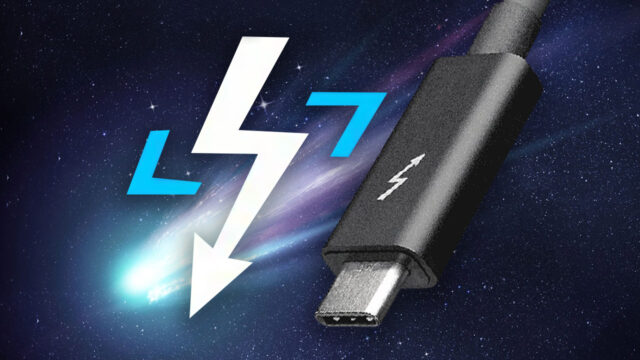 A system to connect two computers with just one cable: Thunderbolt Share
