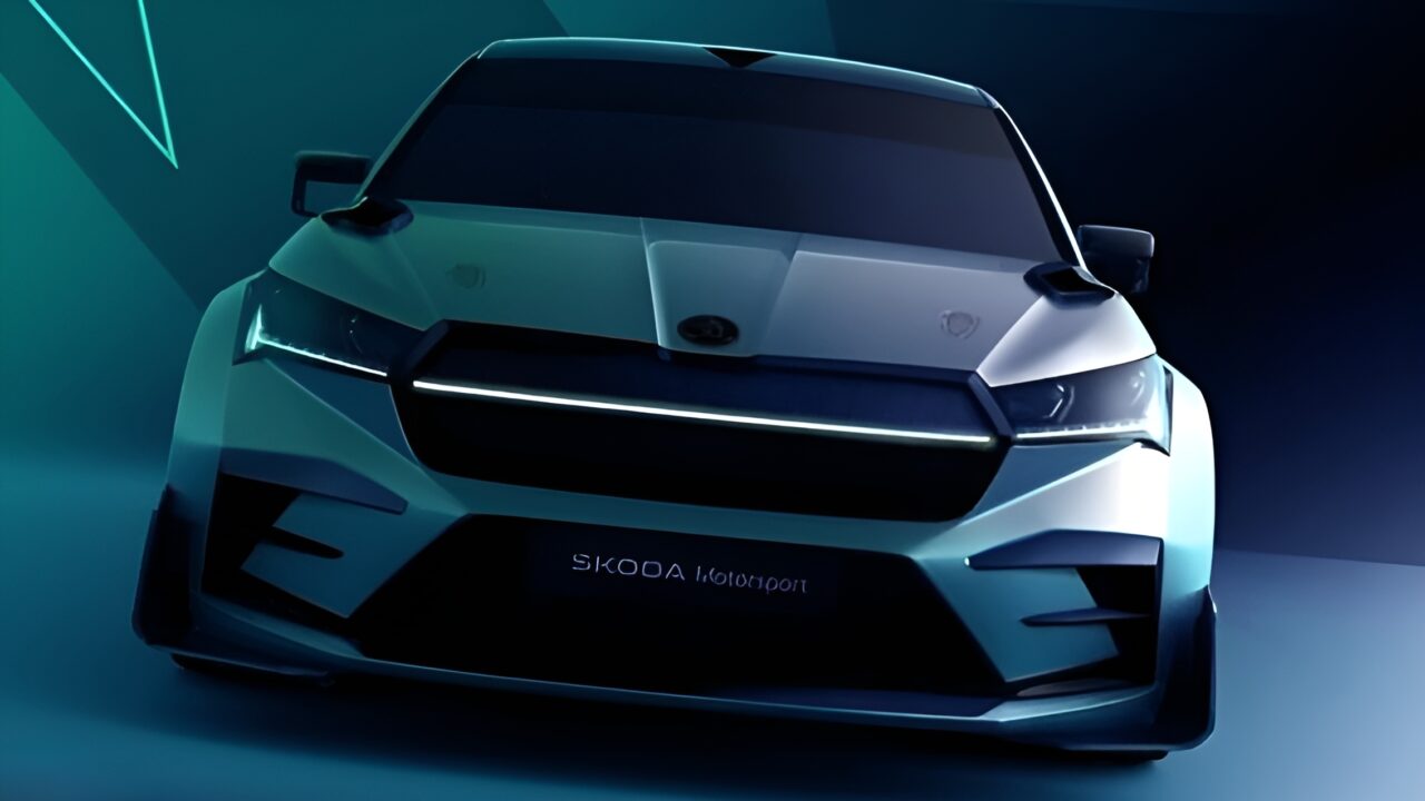 Skoda’s rally inspiration! Electric Enyaq RS Race revealed