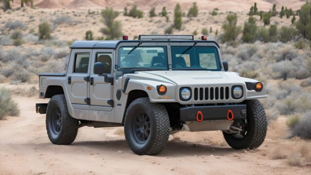 It will raise dust! The 1,000 horsepower Cyber Hummer is coming