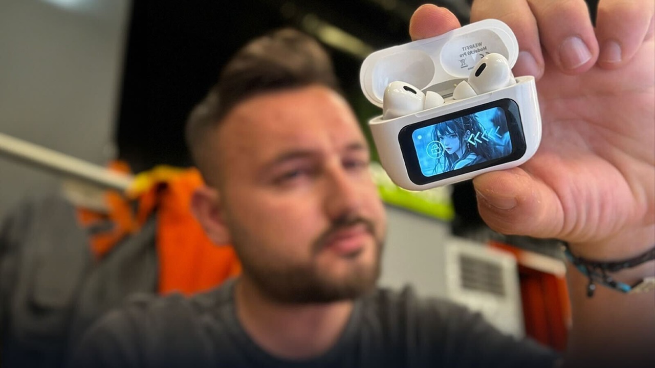 We reviewed replica AirPods 2 Pro—with screen?