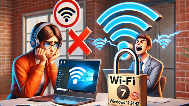 Wi-Fi 7 will only be available for Windows 11