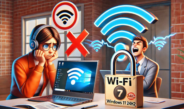 Wi-Fi 7 will only be available for Windows 11