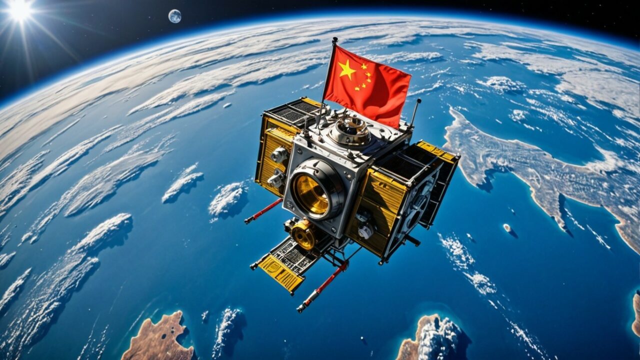 China caught in the act! Mysterious object in space